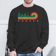 Evergreen Vintage Stripes Hooker Oklahoma Sweatshirt Gifts for Old Men