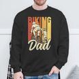 Fahrradfahrenderater Radfahren Radfahrer Fahrrad Papa Papi Sweatshirt Geschenke für alte Männer