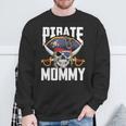 Family Skull Pirate Mommy Jolly Roger Crossbones Flag Sweatshirt Gifts for Old Men