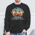 Family Vacation 2024 Beach Matching Summer Vacation 2024 Sweatshirt Gifts for Old Men
