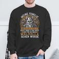 My Family Wird Schützt Father Walhallaiking S Sweatshirt Geschenke für alte Männer