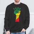 Fano Fist With The Ethiopian Flag Sweatshirt Gifts for Old Men
