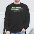 Fart Loading Rude Joke Fart Sweatshirt Gifts for Old Men