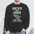 Fater & Sohn Ein Bund Für's Leben Father's Day Partner Look Sweatshirt Geschenke für alte Männer