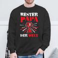 Father's Day Bester Papa Der Welt Award Sweatshirt Geschenke für alte Männer