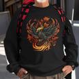 Fire Phoenix Bird Reborn Firebird Phoenix Phoenix Sweatshirt Gifts for Old Men