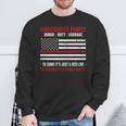 Firefighter Family Sweatshirt Gifts for Old Men