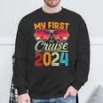 My First Cruise 2024 Cruise Vacation Trip Matching Sweatshirt Gifts for Old Men