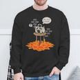 Floor Is LavaDog Pug The Floor Is Lava Sweatshirt Gifts for Old Men