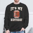 Football It's My 8Th Birthday 8 Years Old Boy Girl Sweatshirt Gifts for Old Men
