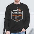 Forester Lumberjack Forestwirt Ich Liebe Meine Frau Sweatshirt Geschenke für alte Männer