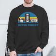 Never Forget Nostalgia Vintage Retro Sweatshirt Geschenke für alte Männer