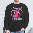 I Found This Humerus Dog Pun Sweatshirt Gifts for Old Men