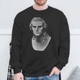 Friedrich Schiller Portrait Sweatshirt Geschenke für alte Männer