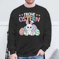 Frohe Ostern Bunny Easter Bunny Sweatshirt Geschenke für alte Männer