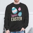 Frohe Ostern Frohe Ostern Sweatshirt Geschenke für alte Männer