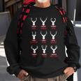Christmas Santa Reindeer List Pajamas For Deer Hunters Sweatshirt Gifts for Old Men