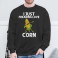 Corn Corn The Cob Costume Farmer Sweatshirt Gifts for Old Men