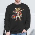 Dabbing Mexican Poncho Sombrero Cinco De Mayo Boy Sweatshirt Gifts for Old Men