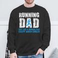 Print Dad Runner Marathon Idea Jogging Sweatshirt Gifts for Old Men