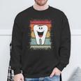 Dentist Dental Hygienist Dentist Office Smiling Tooth Sweatshirt Gifts for Old Men