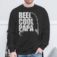 FishingReel Cool Papa Fathers Day Sweatshirt Gifts for Old Men