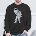 Galaxy Bjj Astronaut Flying Armbar Jiu-Jitsu Brazilian Sweatshirt Gifts for Old Men