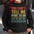Grandpa For Grandfather Papa Dad Poppy Papi Sweatshirt Gifts for Old Men