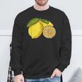 Lemon Citrus Fruit Sweatshirt Geschenke für alte Männer