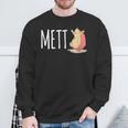 Mettigel Ruhrpott Hedgehog From Hack Mettigel Sweatshirt Geschenke für alte Männer