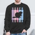 Pastel Bober Bóbr Kurwa Polish Internet Meme Beaver Sweatshirt Geschenke für alte Männer