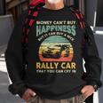 Rally Car Joke Saying Retro Vintage Dirt Track Racing Sweatshirt Gifts for Old Men