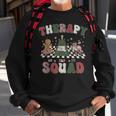 Therapy Squad Slp Ot Pt Team Christmas Therapy Squad Sweatshirt Gifts for Old Men