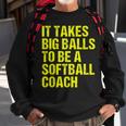 Softball Coach Softball Coach Sweatshirt Gifts for Old Men