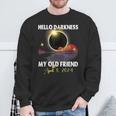 Solare Eclipse 2024 For April 8 2024 Solar Eclips Sweatshirt Gifts for Old Men