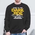 Trombone Come To The Dark Side Sweatshirt Gifts for Old Men