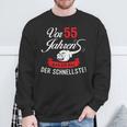 Vor 55 Jahren Der Schleftste Geburtstag Birthday Sweatshirt Geschenke für alte Männer