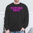 Future Milf Retrointage Style Sweatshirt Geschenke für alte Männer