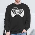 Game Controller Pixel Grafik Gamer Pc Spiele Sweatshirt Geschenke für alte Männer