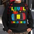 Gamer It's My 8Th Birthday Level 8 Unlocked Video Gaming Sweatshirt Gifts for Old Men