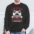 Gamer Zocker Games Zum Zocken Geboren Zur Schul Sweatshirt Geschenke für alte Männer