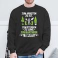 Gardener Hobby Gardener Retirement Retirement Gardening Sweatshirt Geschenke für alte Männer