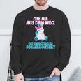 Geh Mir Aus Dem Weg Sweatshirt, Lustiges Anti-Sozialkontakt Design Geschenke für alte Männer