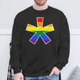 Gendersternchen Lgbtq Genderstern Sweatshirt Geschenke für alte Männer