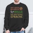 Genderwahn Genderdiktat Antigender Anti-Gender Language Sweatshirt Geschenke für alte Männer