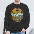 Gilmer Texas Total Solar Eclipse 2024 Sweatshirt Gifts for Old Men