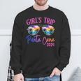 Girls Trip Punta Cana Dominican 2024 Sunglasses Summer Sweatshirt Gifts for Old Men