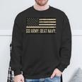 Go Army Beat Navy Flag America's Game Sports Football Fan Sweatshirt Gifts for Old Men