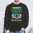 Goodbye Elementary School On My Way To Middle School Boys Sweatshirt Gifts for Old Men