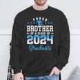 Graduation 2024 Proud Brother Of A Class Of 2024 Graduate Sweatshirt Gifts for Old Men